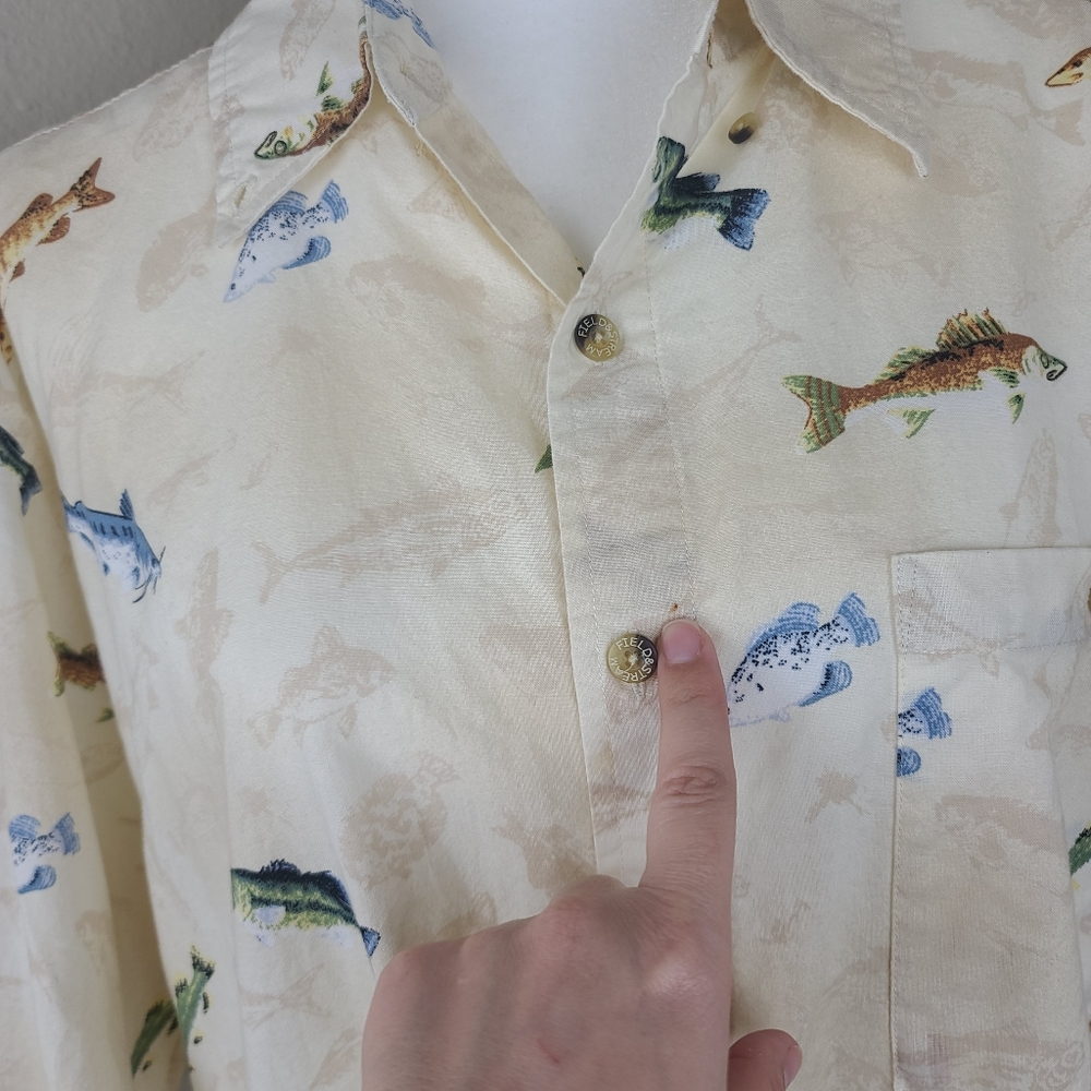 Field & Stream fishing shirt Size L - Picture 12 of 13